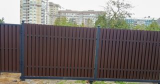 Купить распашные ворота из штакетника Одинцово, цена от 2707 руб.