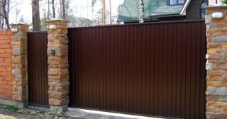 Купить откатные ворота консольные Одинцово, цена от 2758 руб.