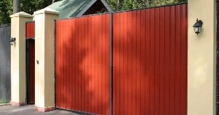 Купить ворота из профнастила Одинцово, цена от 4035 руб.